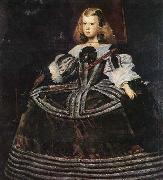 VELAZQUEZ, Diego Rodriguez de Silva y Portrait of the Infanta Margarita oil painting on canvas